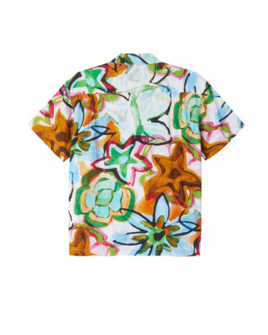 Obey Requiem Shirt Golden Brown Multi