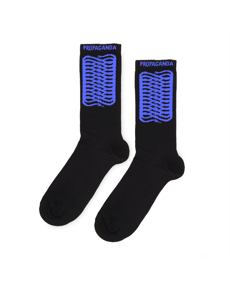 Propaganda Ribs Socks Black