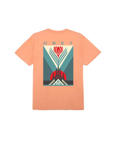 Obey Green Power Factory Classic T-Shirt Citrus