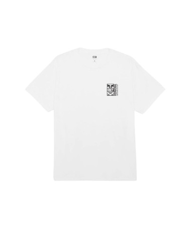 Obey Icon Split Classic T-Shirt White