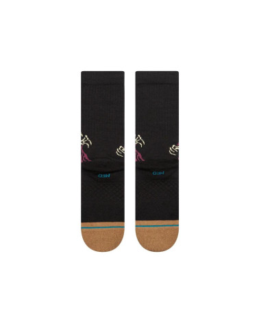 Stance Welcome Skelly Crew Sock Black