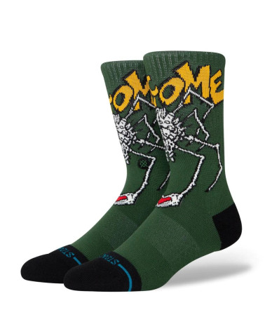 Stance Welcome Wilbur Crew Sock Green