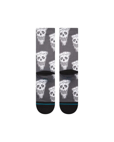 Stance Pizza Face Crew Sock Black