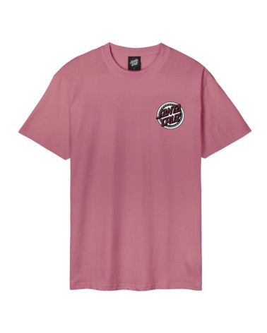 Santa Cruz Dressen Rose Crew One T-Shirt Dusty Rose