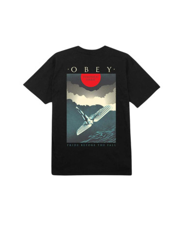 Obey Icarus Deco Classic T-Shirt Black