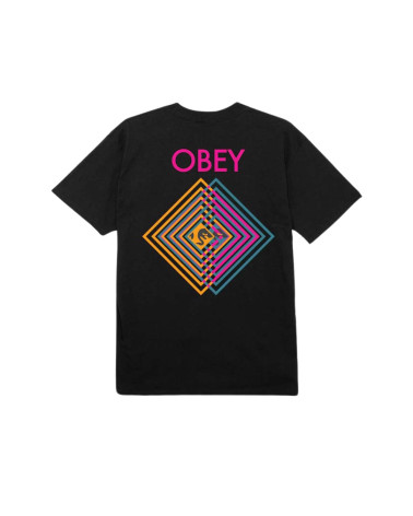Obey Double Vision Classic T-Shirt Black