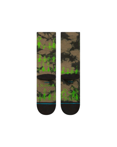 Stance Down In Whovile Crew Sock Black