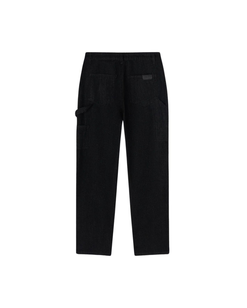 Dolly Noire Denim Carpenter Pants Black
