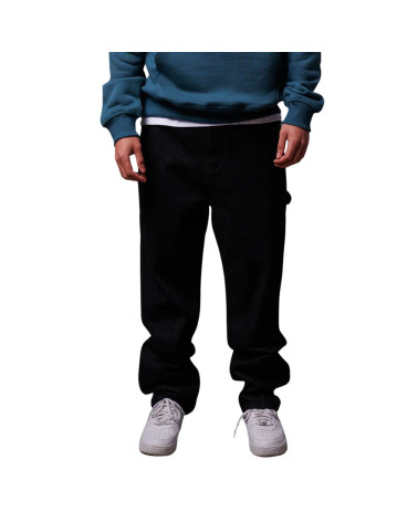Dolly Noire Denim Carpenter Pants Black