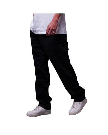 Dolly Noire Denim Carpenter Pants Black