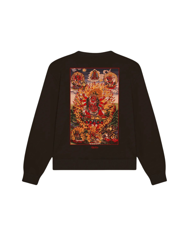 Dolly Noire Hayagriva Crewneck Brown