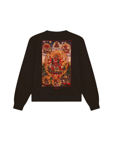 Dolly Noire Hayagriva Crewneck Brown