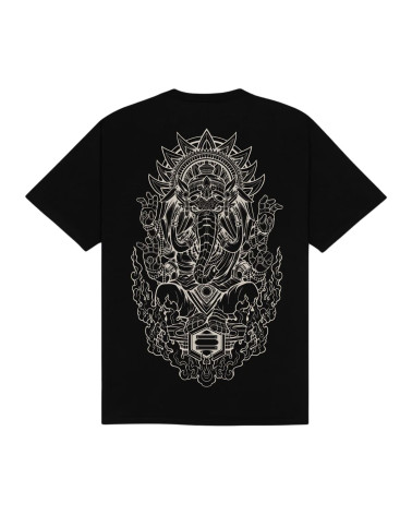Dolly Noire Ganesha Outline Tee Black