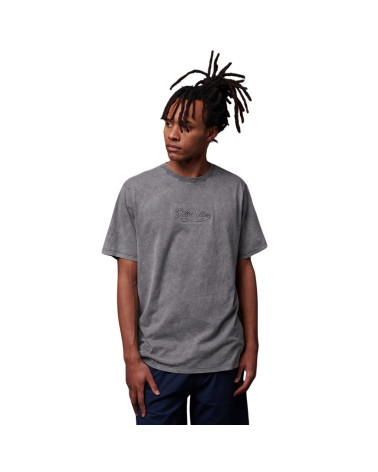 Dolly Noire Acid Wash Tee Grey