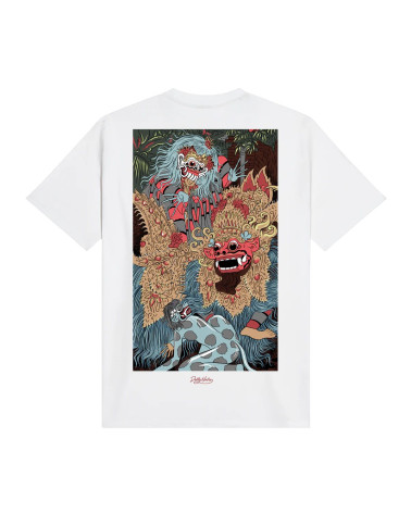 Barong And Rangda Tee White