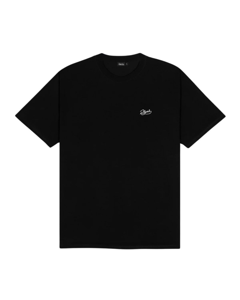 Dolly Noire Signature Embroidery Tee Black