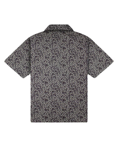 Dolly Noire Blur King Pattern Shirt Beige