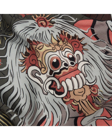 Dolly Noire Barong and Rangda Bowling Shirt