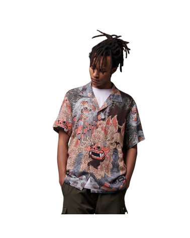 Dolly Noire Barong and Rangda Bowling Shirt