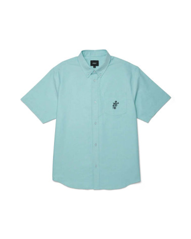 HUF Icarus Oxford Shirt Diffused Jade
