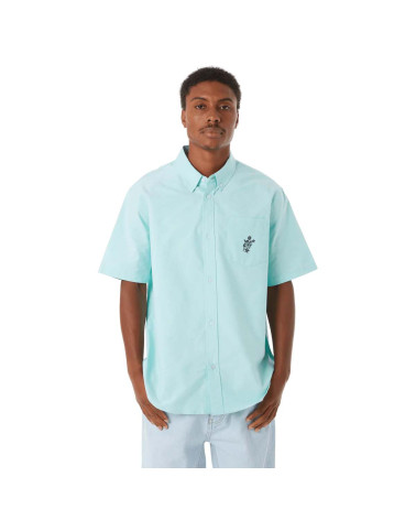 HUF Icarus Oxford Shirt Diffused Jade