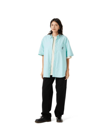 HUF Icarus Oxford Shirt Diffused Jade
