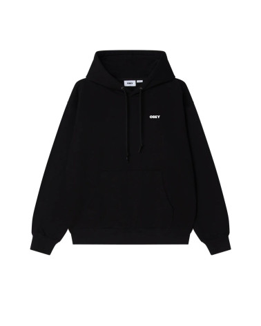 Obey Bold Eye Pullover Black