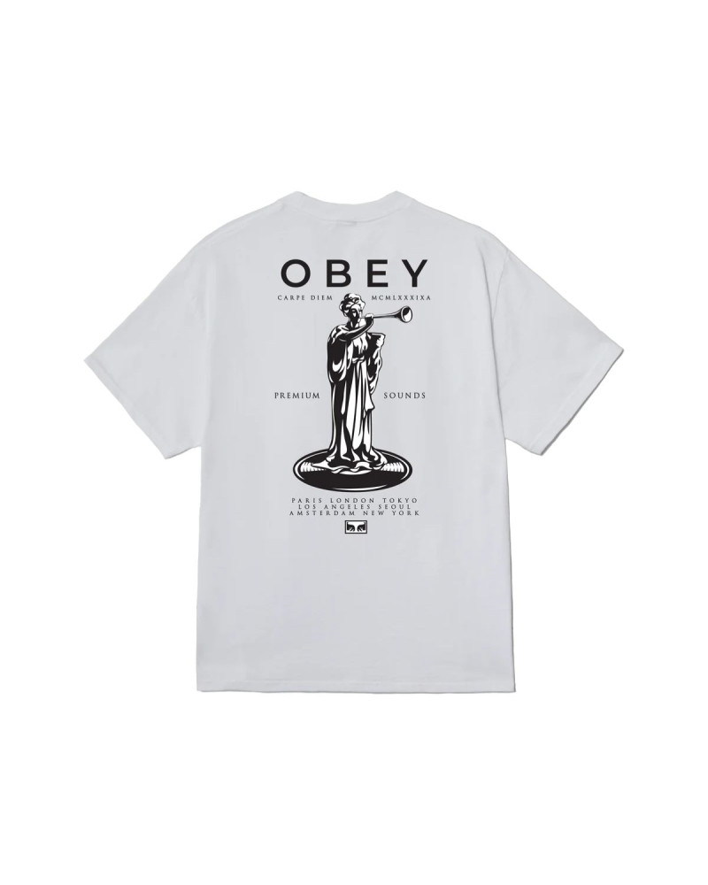 Obey Premium Sounds T-Shirt White