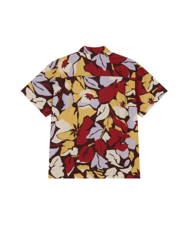 Obey Maxwell S/S Shirt Chocolate Multi