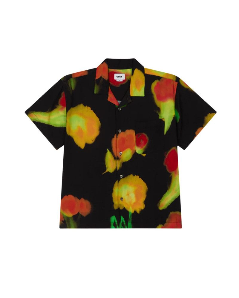 Obey Kinney S/S Shirt Black Multi
