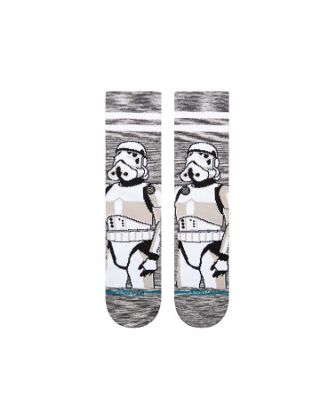 Stanca The Storm Trooper Crew Sock White