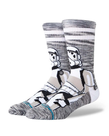 Stanca The Storm Trooper Crew Sock White