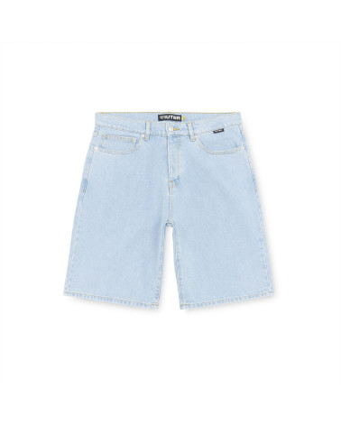 Iuter Loose Denim Shorts Light Blue