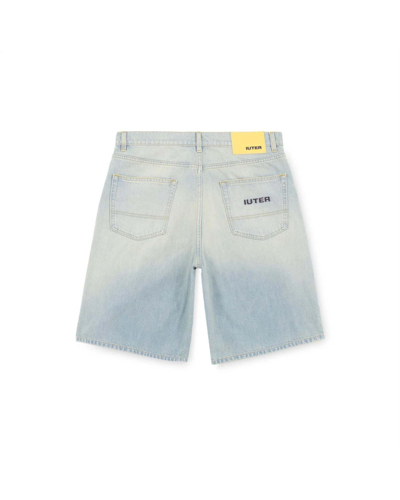 Iuter Loose Denim Shorts Faded