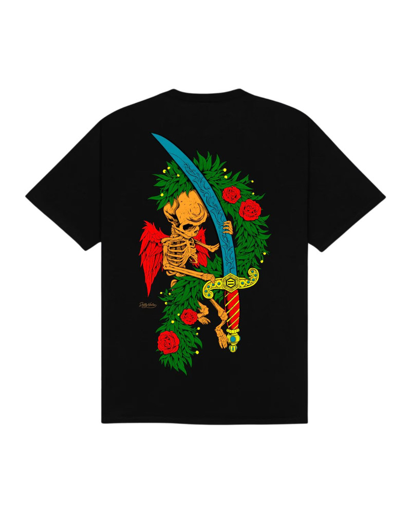 Dolly Noire Asso Di Spade Tee Black