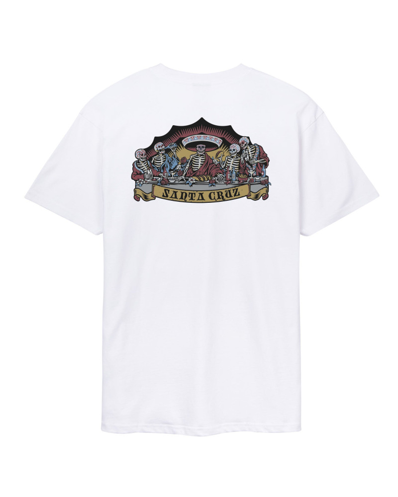 Santa Cruz Guzman Dead Diners T-Shirt White