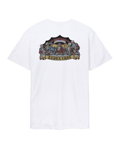 Santa Cruz Guzman Dead Diners T-Shirt White