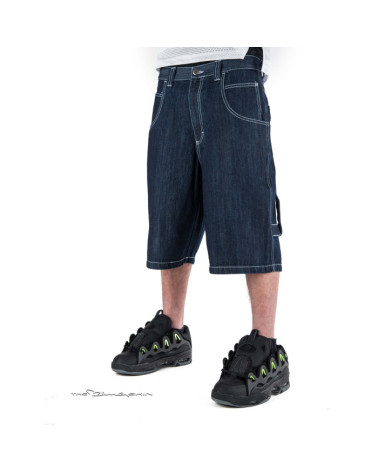 Blueskin Short Jeans Denim Blue Baggy