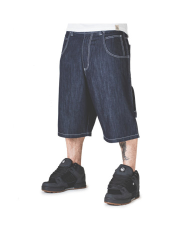 Blueskin Short Jeans Dark Denim Blue Baggy