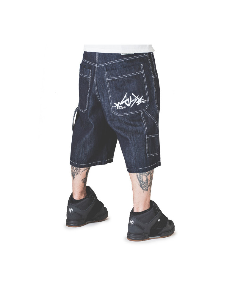 Blueskin Short Jeans Dark Denim Blue Baggy