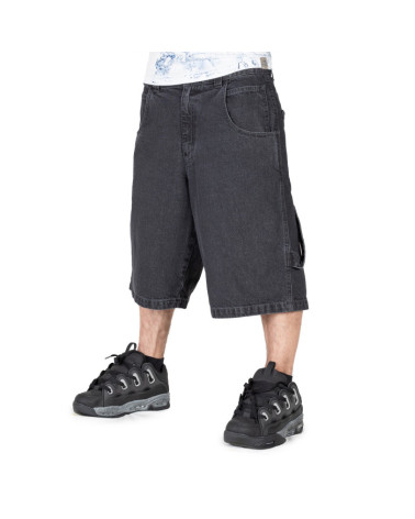 Blueskin Short Jeans Black Baggy