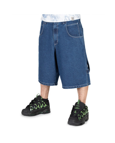 Blueskin Short Jeans Dark Blue Used Baggy