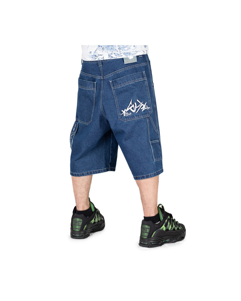 Blueskin Short Jeans Dark Blue Used Baggy