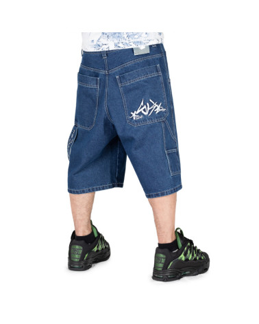 Blueskin Short Jeans Dark Blue Used Baggy