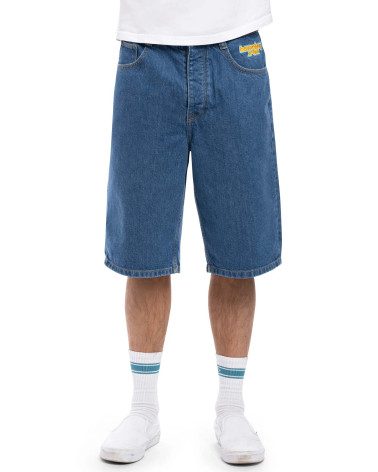 Homeboy x-tra Baggy Shorts Washed Blue