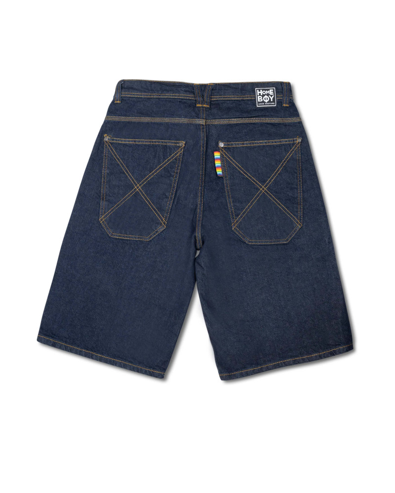 Homeboy x-tra Baggy Shorts Indigo