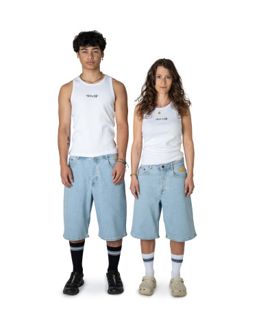 Homeboy x-tra Monster Denim Shorts Moon