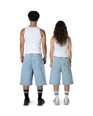 Homeboy x-tra Monster Denim Shorts Moon