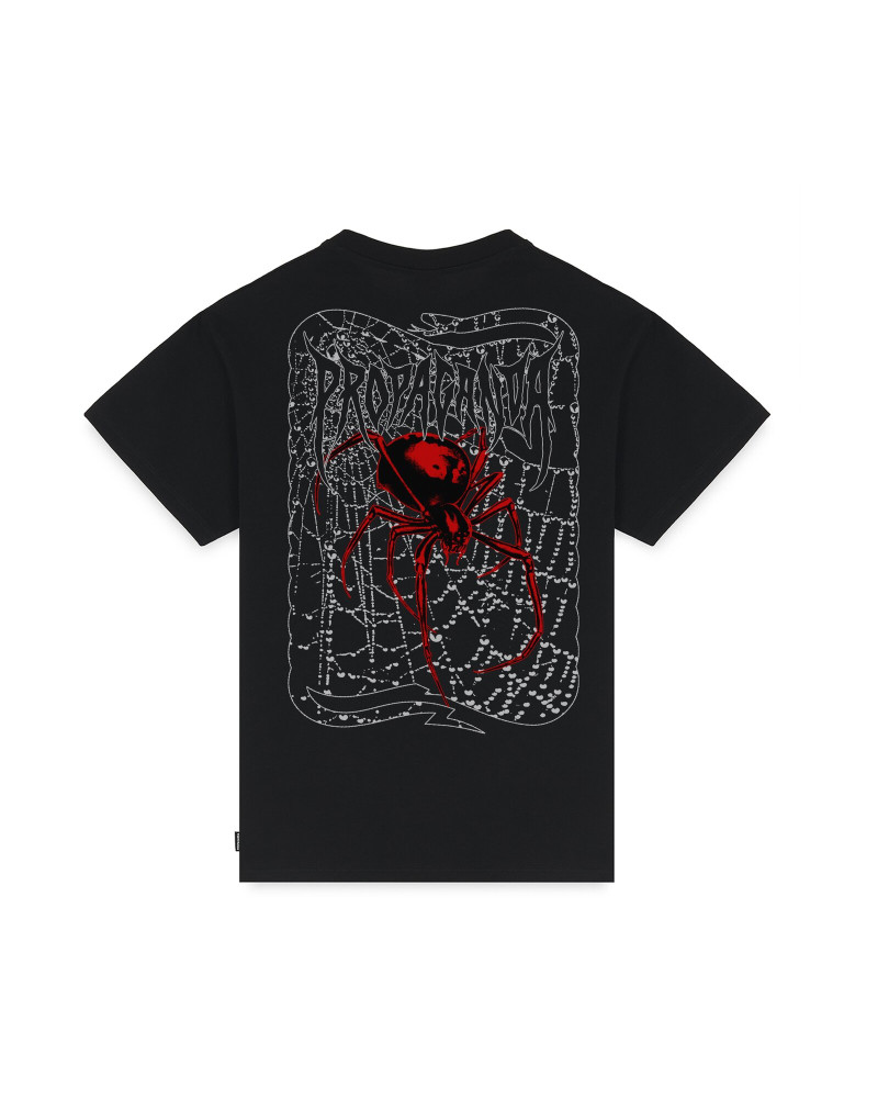 Propaganda Ribs Spider Tee Black