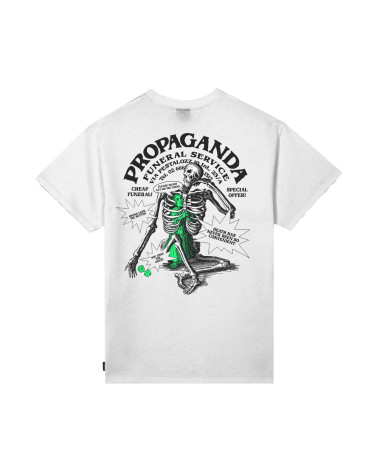 Propaganda Funeral Tee White